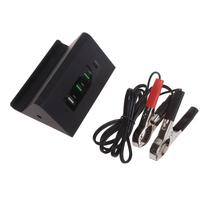 Nuolatinės srovės keitiklis su akumuliatoriaus klipsu 12V 24V į 5V C tipo USB maitinimo adapteris Buck reguliatorius Įkroviklis 4 prievadai Įkrovimas telefonui