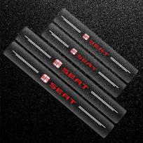 4 vnt. Automobilio slenksčio apsauga Skaidrus dekoratyvinis ženklelis 3D lipdukas SEAT Leon MK1 MK2 MK3 5F Ibiza 6L 6J Altea Arona Tarraco Cupra Cordoba