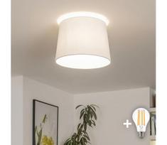 Brilagi - LED paviršinis lubinis šviestuvas CERIA 1xE27/40W/230V skersmuo 30 cm baltas