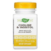 Nature's Way Cholin & Inositol 250 mg - 100 kapsulių