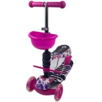 Paspirtukas SCOOTER 3IN1 Pink