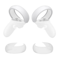 Valdiklio apsauginis dėklas Kiwi Design Q26-2.1 skirta Meta Quest 2 balta