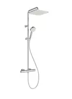 Ideal Standard Ceratherm T25N – dušo rinkinys su termostatu, 26x26 cm, 2 srovių tipai, chromas A8521AA