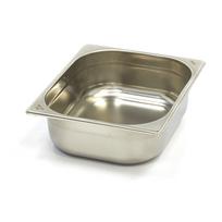 Gastronorm konteineris 1/2 GN - 10 cm gylio - 32,5 x 26,5 cm - nerūdijantis plienas