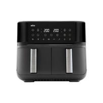 Braun TwinCook 3 TD3030 karšto oro gruzdintuvė, 8 l, 2850 W - juoda