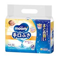 Moony Drėgnos servetėlės 58vnt × 8 pakuotės