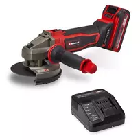 Akumuliatorinis kampinis šlifuoklis EINHELL TE-AG 18/125-2 Li, 18 V, 125 mm, 4,0 Ah Li-ion
