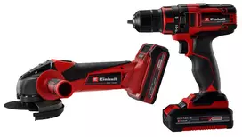 Akumuliatorinių įrankių komplektas EINHELL TC-TK 18 Li Kit, 18 V, 3,0 Ah + 1,5 Ah Li-ion