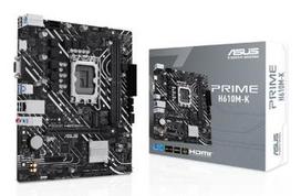 Mainboard|ASUS|Intel H610|LGA1700|Micro-ATX|Memory DDR5|Memory slots 2|1xPCI-Express 3.0 1x|1xPCI-Express 4.0 16x|1xM.2|1x15pin D-sub|1xHDMI|4xUSB 2.0|2xUSB 3.2|1xPS/2|1xRJ45|3xAudio port|PRIMEH610M-K