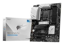 Mainboard|MSI|Intel B760 Express|LGA1700|Memory DDR5|Memory slots 4|5xPCI-Express 5.0 16x|2xM.2|1xHDMI|1xDisplayPort|2xUSB 2.0|2xUSB 3.2|1xUSB-C|1xOptical S/PDIF|1xRJ45|5xAudio port|PROB760-PII