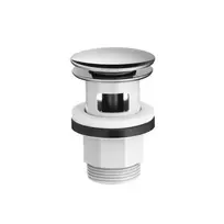Hansgrohe nuotekų jungtys - praustuvo ir bidė maišytuvo nuotekų jungtys su atidarymo mechanizmu, chromuotos 50105000