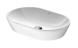 Duravit D-Neo įmontuojamas praustuvas-dubuo 60x40 cm, baltas 2372600070