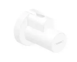 Hansgrohe kampiniai ventiliai - kampinio ventilio dangtelis, matinės baltos spalvos 13950700