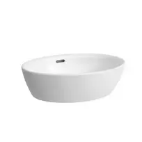 Laufen Pro - Praustuvas, 52x39 cm, be maišytuvo skylės, su LCC, baltas H8129644001091