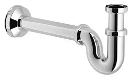 Hansgrohe sifonai - standartinio modelio vamzdinis bidė sifonas, chromuotas 55237000
