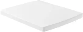 Villeroy & Boch Memento 2.0 kompaktiškas klozeto dangtis, švelnus uždarymas, greitas atleidimas, Alpių balta spalva, 8M24S101