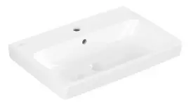 Villeroy & Boch Architectura - Praustuvas 65x45 cm, su perpildymo anga, maišytuvo skyle, Alpine White 4A876501