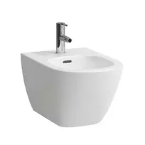 Laufen Lua - Sieninė bidė, 1 skylė maišytuvui, balta H8300814003021