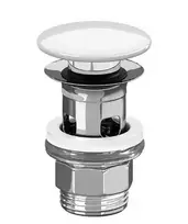Villeroy & Boch dugno vožtuvas, click-clack, baltas 68170001