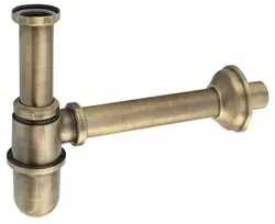 Sapho Reitano Rubinetteria Antea - Sifonas praustuvui, kanalizacija 32 mm, bronza 9596