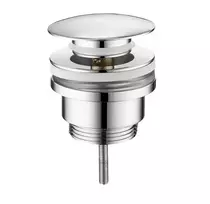 Sapho Accessories – praustuvo sifono jungtis, click-clack, chromuota CV1002