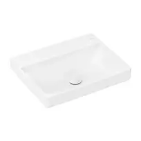 Hansgrohe Xelu Q praustuvas 60x48 cm, be perpildymo dangčio, be skylės maišytuvui, SmartClean, baltas 61019450