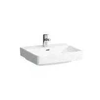 Laufen Pro S – praustuvas 55x47 cm, 1 čiaupo anga, balta H8109620001041