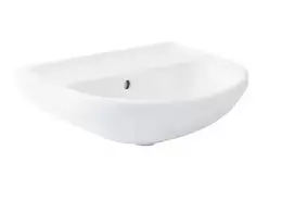 Jika Lyra plus - Praustuvas 55x45 cm, su perpildymo vožtuvu, baltas H8143820001091