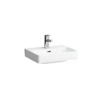 Laufen Pro S - Praustuvas rankoms, 45x34 cm, 1 skylė maišytuvui, su LCC, baltas H8159614001041