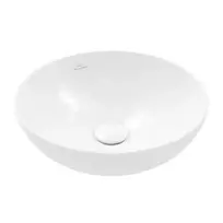 Villeroy & Boch Loop&Friends -  praustuvas, 42 cm skersmens, su perpildymo anga, Alpine White 4A460001