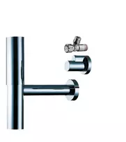 Hansgrohe sifono komplektas - Flowstar Designer sifonas, chromuotas 52120000