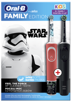 ORAL-B Star Wars KIDS elektrinių dantų šepetėlių rinkinys, 1 vnt.