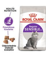 ROYAL CANIN Sensible 33 sausas ėdalas suaugusioms jautraus virškinamojo trakto katėms 3 x 400g