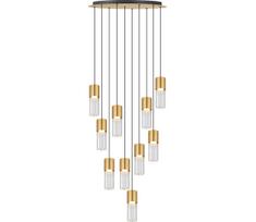 Zuma Line 003064-034738 - LED liustra ant laido IGGLY LED/50W/230V auksinė