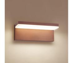 Brilagi - LED lauko sieninis šviestuvas TESSI LED/10W/230V rudas IP54
