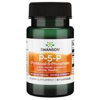 P-5-P (püridoksaal-5-fosfaat) koensümeeritud vitamiin B6, 40 mg - 60 kapslit