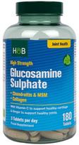 Glucosamine Sulphate Chondroitin & MSM + Collagen - 180 tablets