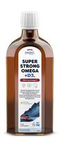 Ülitugev Omega + D3, 3500 mg Omega 3 (sidrun) - 250 ml.