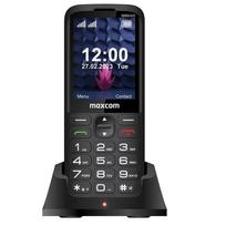 MAXCOM senjorams skirtas mobilus telefonas MM445 juodas