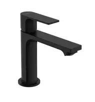 Hansgrohe Rebris E – praustuvo maišytuvas su išleidimo įtaisu, CoolStart, EcoSmart, juodas matinis 72559670