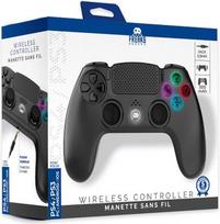 Freaks And Geeks - Wireless Controller for PS4 with 3,5mm jack slot - LED - Black