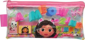 Gabby's Dollhouse Kids Licensing - Filled Transparent Pencil Case - Gabbys Dollhouse (033708155)