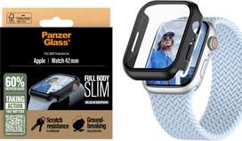 Panzerglass - Screen Protector - Apple Watch 10 - 41mm FullBody Slim - Black