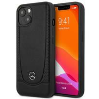 Mercedes MEHCP14MARMBK iPhone 14 Plus / 15 Plus 6.7" black hard case, Urban Leather