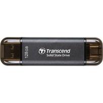 Transcend SSD ESD310C 128GB USB-C USB 3.2 Gen 2x1 black | TS128GESD310C | 760557869108