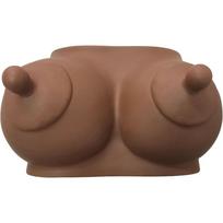 DIABLO PICANTE DIABLO PICANTE - PIGGY BANK IN THE SHAPE OF BOOBS DARK TONE