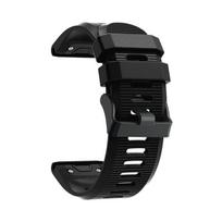 BestAccessories, silikoninis dirželis G. Fenix 3 3HR 5X 6X 7X 8 51 mm, juodos spalvos
