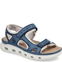 RIEKER Basutės moterims, Mėlyna, Sandals, 38