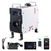 2 kW nešiojamas dyzelinis oro šildytuvas 12 V / 24 V / 220 V su CO jutikliu