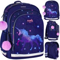 Starpak Unicorn Galaxy 486106 mokyklinė kuprinė